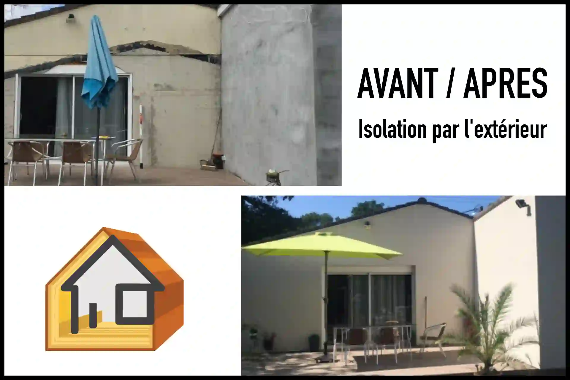avant apres isolation